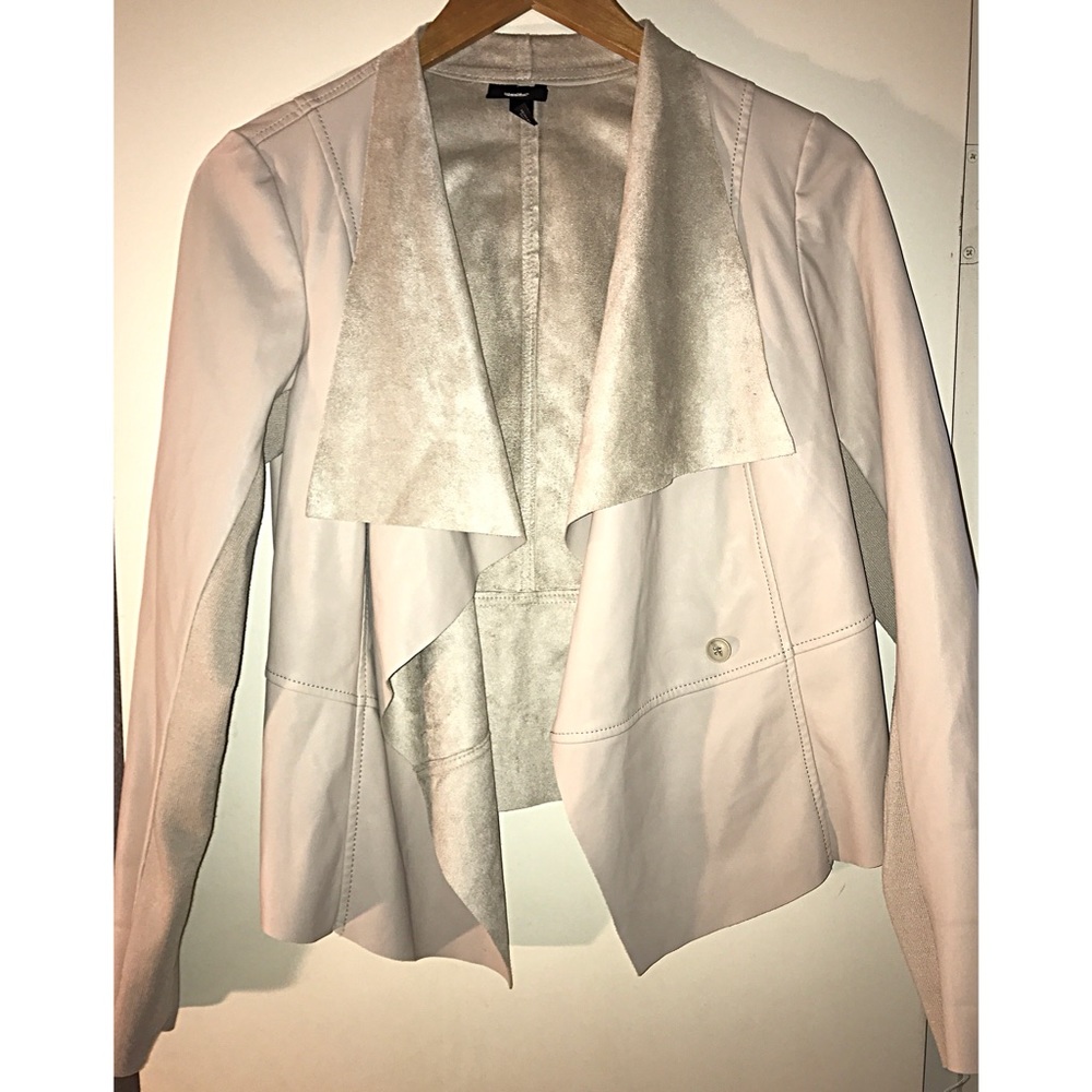Mossimo Faux Leather/Suede Jacket